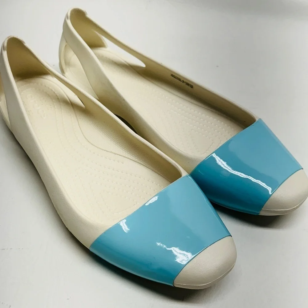 Crocs sienna flats shoes size 10